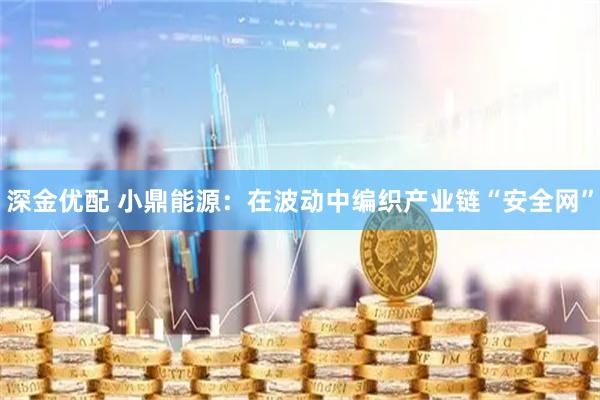 深金优配 小鼎能源：在波动中编织产业链“安全网”